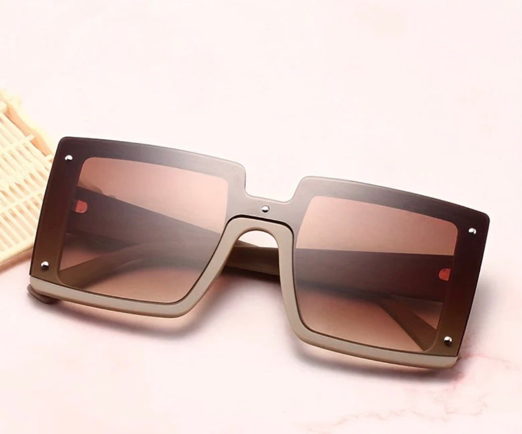Square Grey Sunglasses