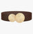 Dark Brown Stretch Waist Belt