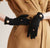 Black Pearl Stretch Gloves One Size