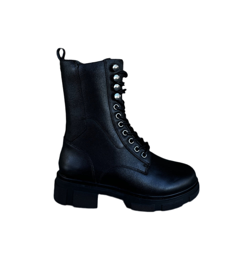 Cara Black Leather WATERPROOF Boot