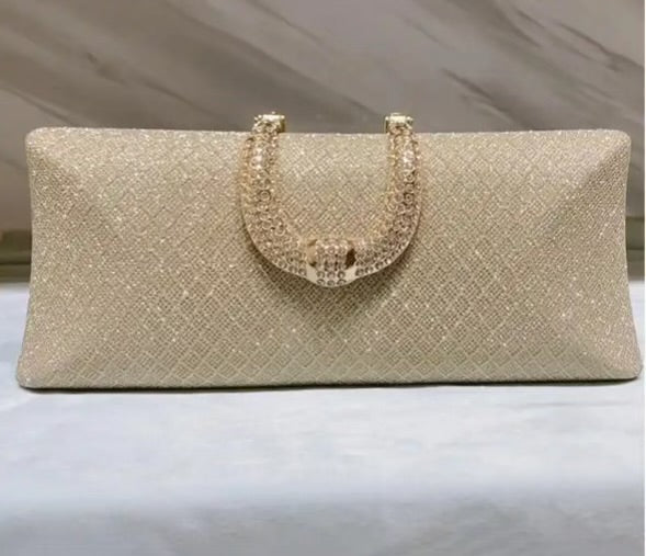 Gold Glamour Clutch