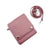 585517 Pink Crossbody Organizer Purse