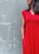 6925 Knit Red Dress