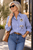 33754 Magda Striped Embroidered Blouse