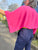 S25144 Fuchsia Shrug One Size