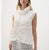 262091 White Jacquard Top