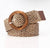 Light Brown Braided Waist Belt