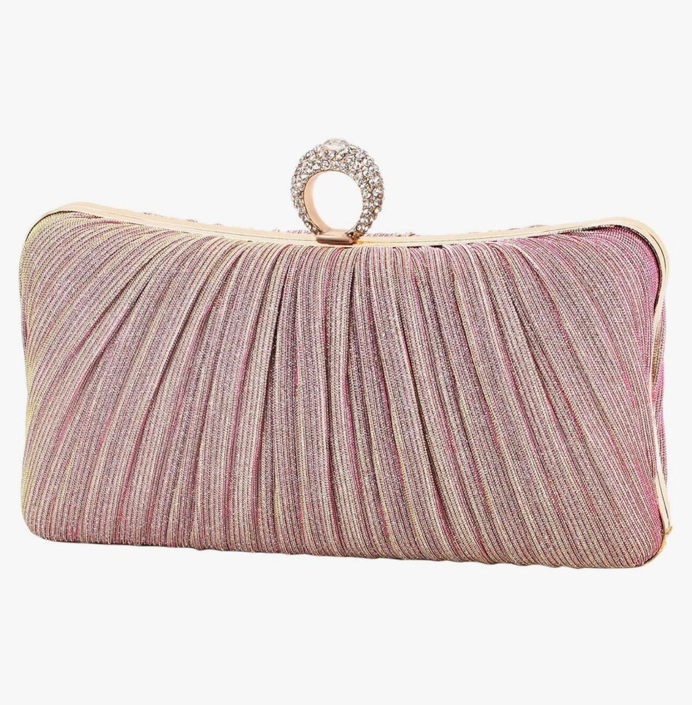 Pink Finger Ring Clutch