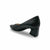 4-104500 Black Leather Pump
