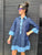 FP5183 Indigo Denim Flared Dress/Tunic