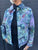A47448 Turquoise Mix Reversible Jacket