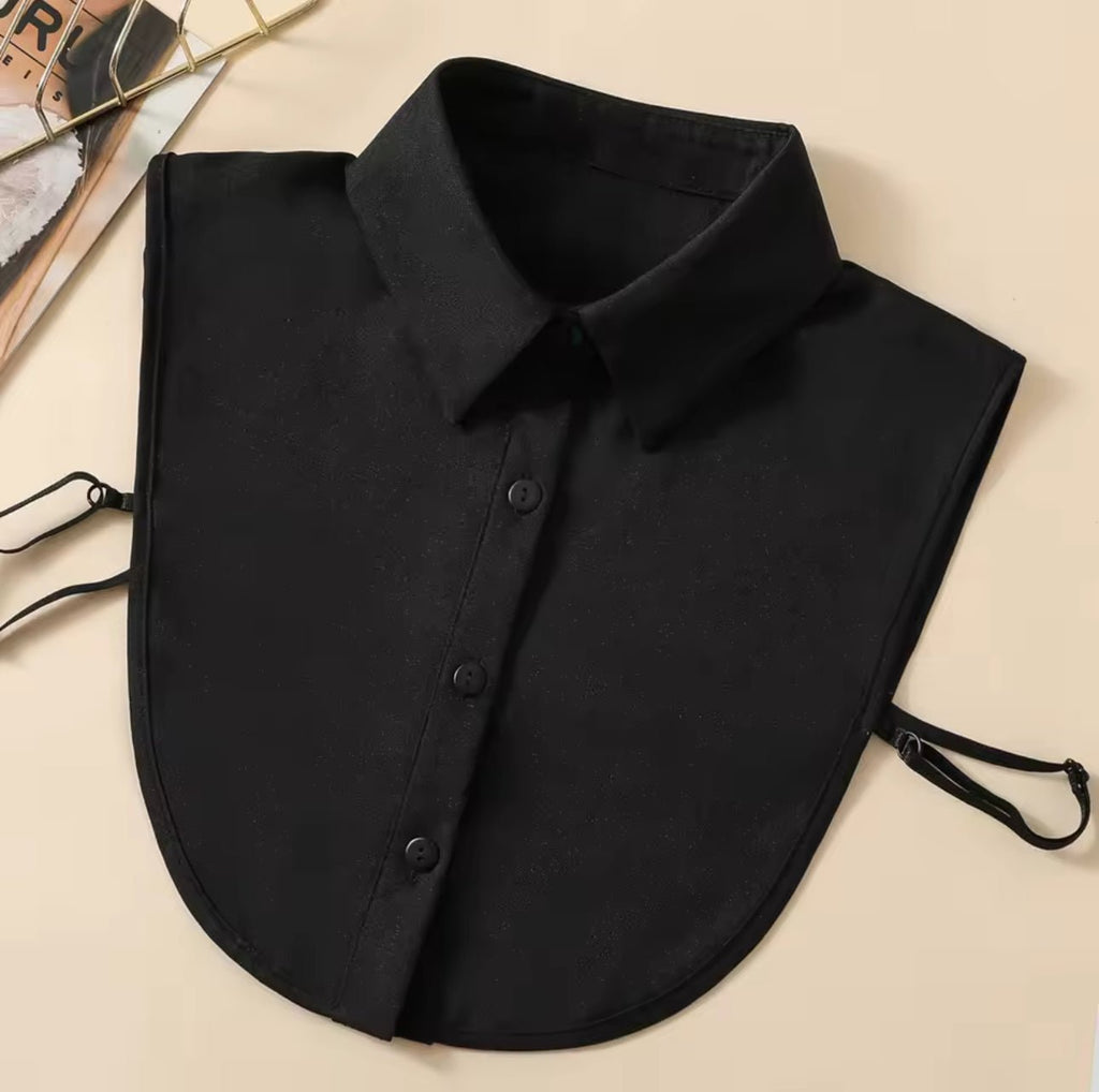 Dickie Faux Collar Black
