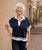 261941 Navy V-Neck Top