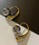 Gold Water Drop Earrings