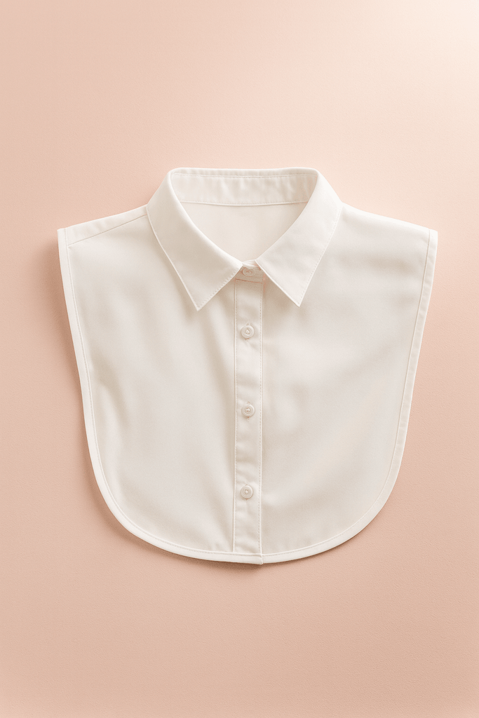 Dickie Faux Short Collar White