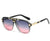 Aviator Black Fade Sunglasses