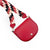 136545 Red Crossbody Bag