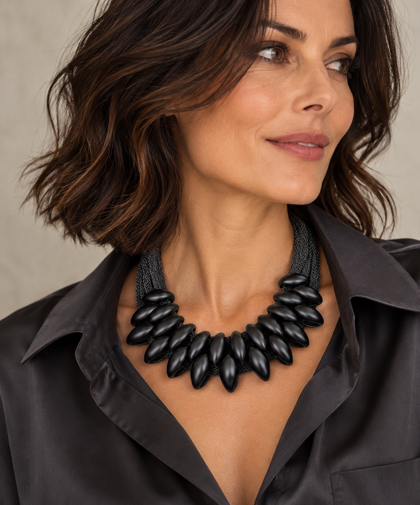 Jagger Black Necklace