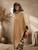 84045 Taupe Knit Poncho