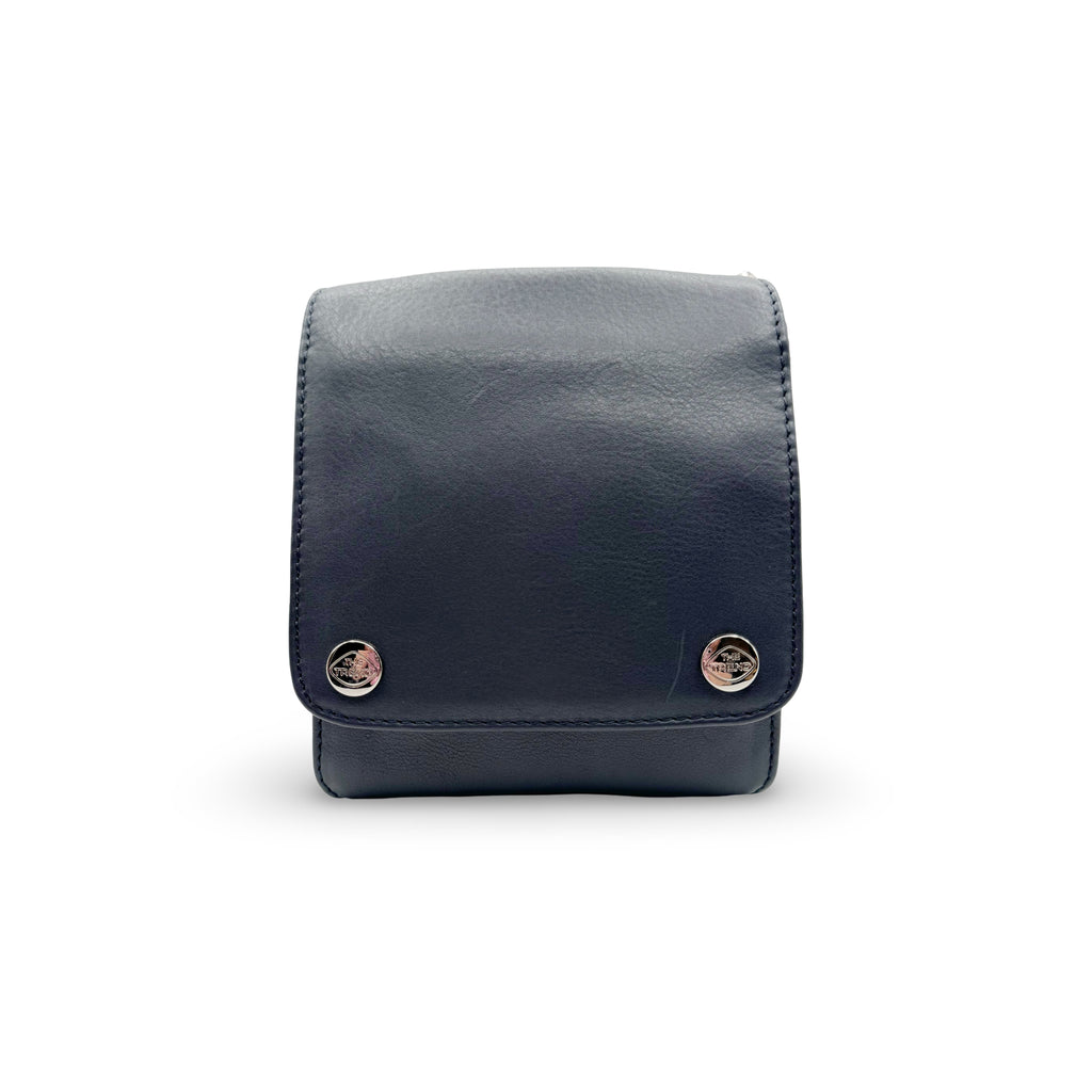 585517 Navy Crossbody Organizer Purse