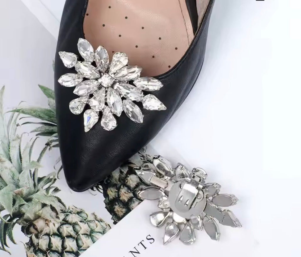 Gemstone Shoe Clips