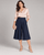 33944 Navy Bermuda Trouser