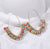Rainbow Beaded Earrings