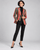 33856 Heather Multi Striped Blazer