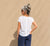 S26169 White Back Button Lined Top