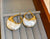 Pearl Gold Hoops
