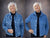 A47406 Blue Mix Reversible Jacket