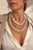 Pearl Layer Hip Chain/Necklace Silver & Pearl