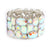 Lenora Aura Silver Crystal Cuff