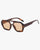 Square Brown Tortoise Sunglasses