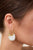 Pearl Gold Hoops