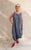 860554 Dress Blue Stripe