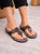 372 Julia Black Multi Sandal