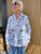 24-59 Cotton Floral Button Up Shirt