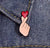 Tiny Heart Enamel Pin