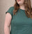 FO8241 Green Festival Event Dress