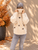 84035 Light Taupe Embellished Sweater