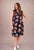 FO7465 Navy Floral Sun-Sational Dress