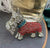 Dog Red Coat Brooch