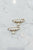 Gold Pearl Cuff Pin Set