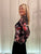 Black Floral Mesh Underpining
