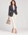 33811 Ari Grey Polka Dot Blazer