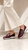 C7612 Burgundy Snakeskin Loafer