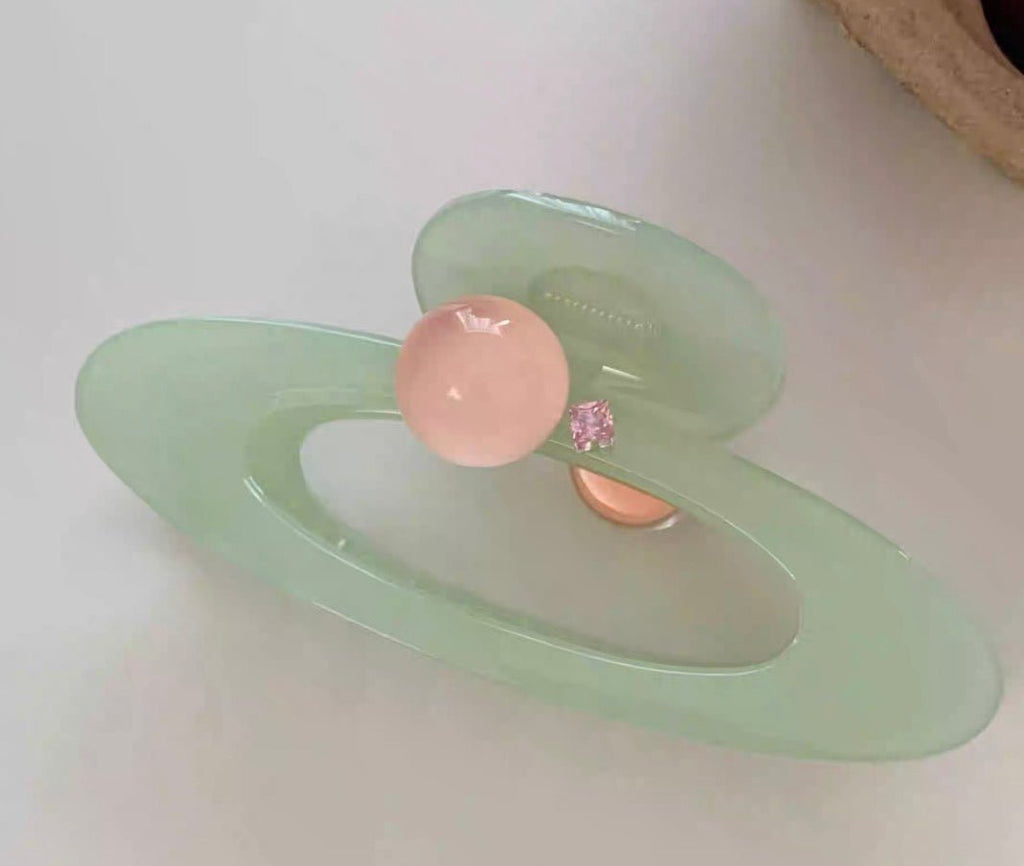 Pastel Bubble Claw Clip