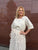 85786 Cream Texture Skirt