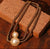 Double Pearl Gold Necklace